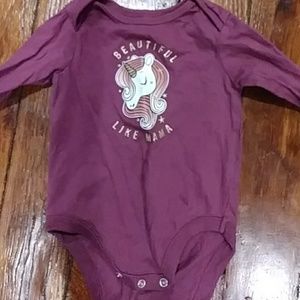 Baby girl long sleeve onsie